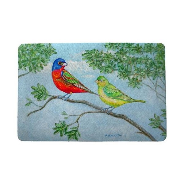 Betsy Drake Betsy Drake DM890G 30 x 50 in. Pair of Buntings Door Mat DM890G